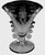 Heisey fan shaped vase with the stunning lariat glass swirls along each side. Known for its etched pattern of inverted...