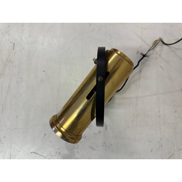 Metal Model 42 Wall Lamp in Brass and Aluminium by Gino Sarfattifor Arteluce, Italy, 1960 For Sale - Image 7 of 16