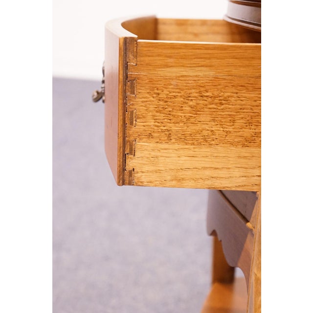 Wood Bassett Furniture Solid Cherry Country French Provincial 22" Nightstand 5400-8960-980 For Sale - Image 7 of 12