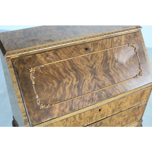 Art Deco Swedish Secretary Cabinet, 1960s For Sale - Image 9 of 10