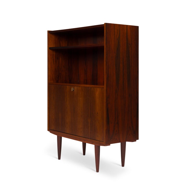 Vintage Danish Mid-Century Hutch/Bar Cabinet For Sale In San Francisco - Image 6 of 8