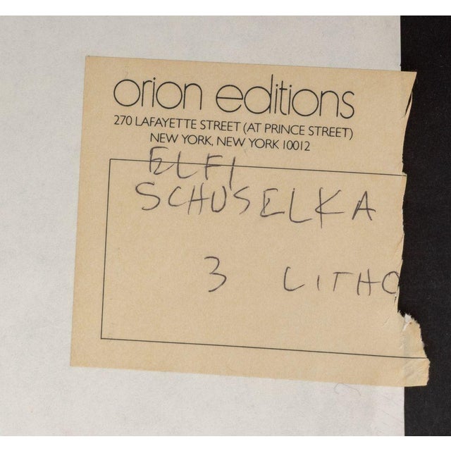 Textile Elfi Schuselka "Triangle in 5" Mixed Media on Mesh For Sale - Image 7 of 10