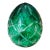 Emerald Green Crystal Egg For Sale