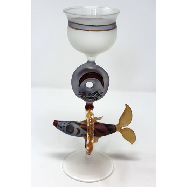 1990s Vintage Chalice by Elizabeth Mears For Sale - Image 5 of 5