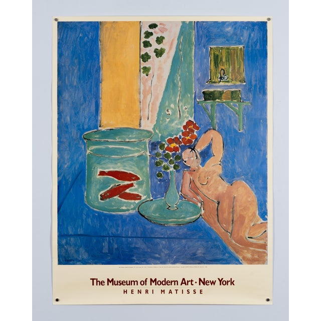Henri Matisse at the Museum of Modern Exhibition Poster, 1987 For Sale - Image 3 of 9