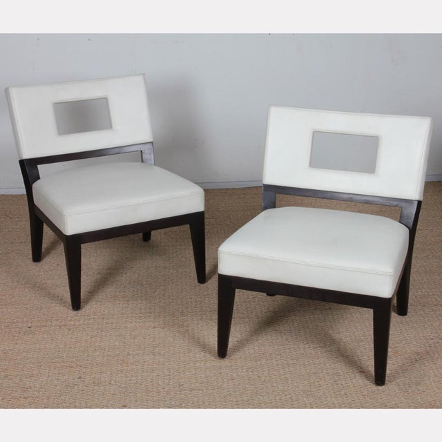 Armchairs by Christian Liaigre for Holly Hunt, 1990, Set of 2, in Good conditions. Designed 1990 to 1999
