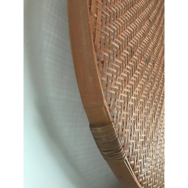 Large Round Wicker Wall Basket Chairish