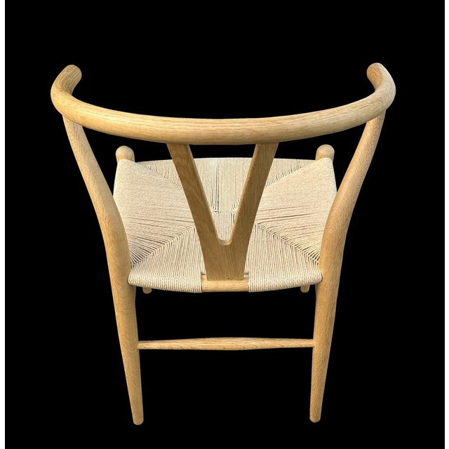 CH24 Wishbone Chairs by Hans Wegner for Carl Hansen & Son, Set of 6 For Sale - Image 3 of 5