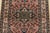 1990s Ardabil Rug 3’3” X 4’10” Pink Wool/Silk Vintage Hand-Knotted Oriental Carpet For Sale - Image 5 of 12