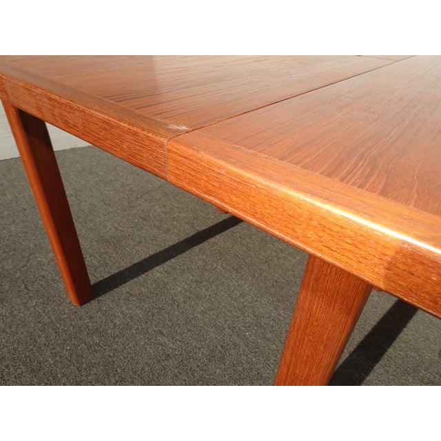 Mid Century Scandinavian Extendable Dining Table by Diethelm Scanstyle D-Scan For Sale - Image 12 of 16