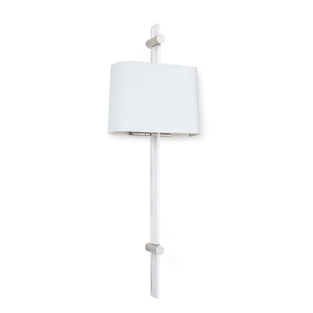Regina Andrew Taurus Sconce Polished Nickel For Sale In Detroit - Image 6 of 6