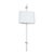 Regina Andrew Taurus Sconce Polished Nickel For Sale In Detroit - Image 6 of 6