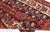 Antique Persian Shiraz Red, Ivory, Black Handmade Wool Carpet For Sale In New York - Image 6 of 9