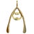 English Brass Wishbone Bottle Opener For Sale - Image 9 of 10