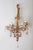 Venetian Hollywood Regency Chandelier with Crystal Glass & Leaves, 1950s For Sale - Image 16 of 18