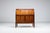 This elegant secretary cabinet was designed by H.W. Klein and produced by Bramin, Denmark, circa 1960. A refined example...