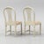 20th Century Swedish Gustavian Set of 8 Pine Dining Room Chairs For Sale - Image 4 of 8