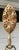 Antique European Capodimonte Floor Lamp With Gold Details and Custom Shade For Sale - Image 9 of 13