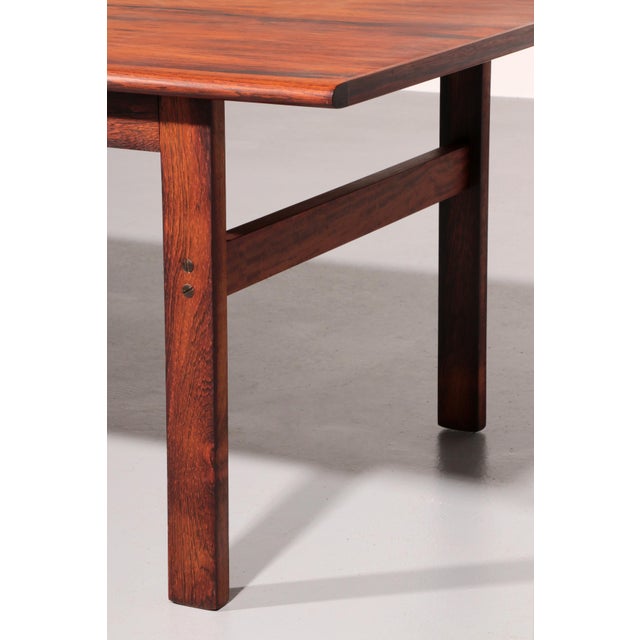 Niels Eilersen Capella Coffee Table in Wood by Illum Wikkelsø for Niels Eilersen, 1960s For Sale - Image 4 of 13