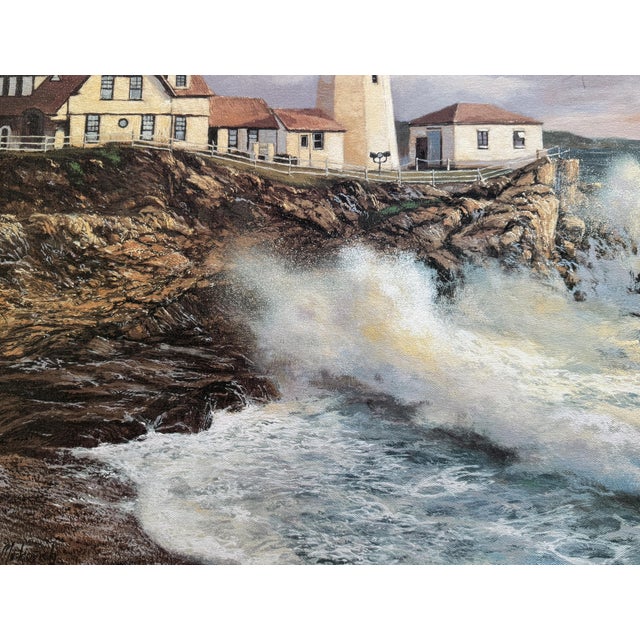 1997 "A Peaceful Horizon" by Nenad Mirkovich, Open Edition, Reproduction 36x24 For Sale - Image 6 of 10