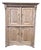 Antique English Pine Four Door Architectural Cupboard Cabinetry For Sale