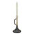 Kenneth Ludwig Chicago Metal Trumpet Taper Candle Holder (Set of 2) For Sale - Image 4 of 5