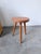 Golden Oak Tripod Stool, 1960s For Sale - Image 6 of 15