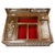Wood Indian Rosewood Jewellery Box with White Floral Inlay For Sale - Image 7 of 8
