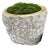 Raw Edge Onyx Planter Pot For Sale