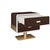 Metal Phoenix Bedside Table by Porus Studio For Sale - Image 7 of 11