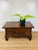Antique / Vintage Asian Wood Tea Chest / Scholars Desk Side Table For Sale - Image 10 of 11