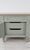 Celadon 1980s Professionally Refinished Thomasville Solid Wood Sideboard in Sage Green For Sale - Image 8 of 10