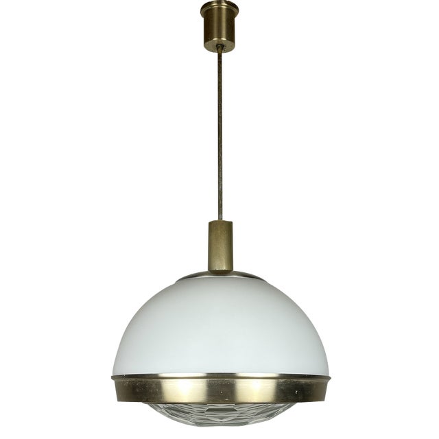 Pendant Lamp by Pia Guidetti Crippa for Lumi, Italy, 1960s For Sale