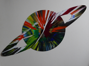 Damien Hirst, Saturn, Spin Painting, 2009