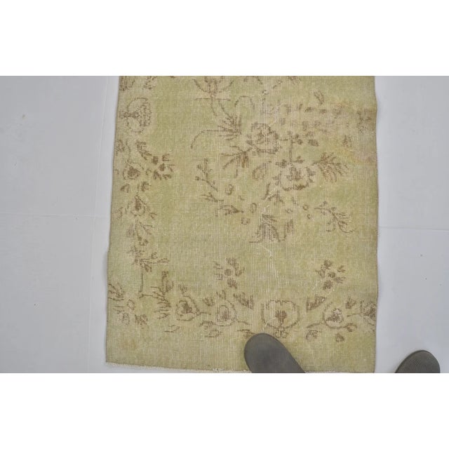 Textile Authentic Vintage Turkish Hallway Runner For Sale - Image 7 of 10