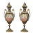 Pair Vintage Sevres Porcelain Bronze Mounted Urns For Sale
