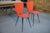 Set of Red Skai Chairs, 1960s For Sale - Image 4 of 18