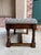 Antique English Oak Bench Upholstered Window Seat Jacobean Revival C1920 For Sale - Image 9 of 18