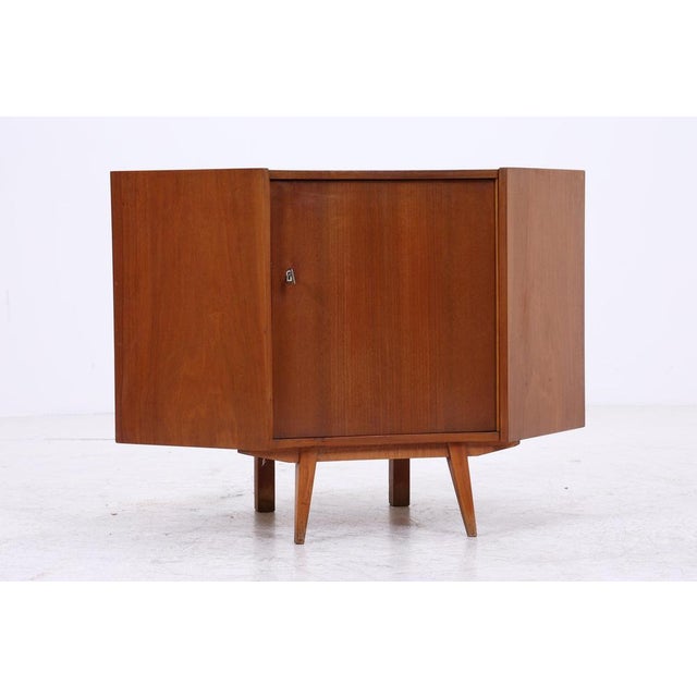 Mid-Century Corner Cabinet, 1960s For Sale - Image 4 of 14