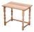 Brutalist Danish Oak Side Table attributed to Henning Kjærnulf, 1970s For Sale