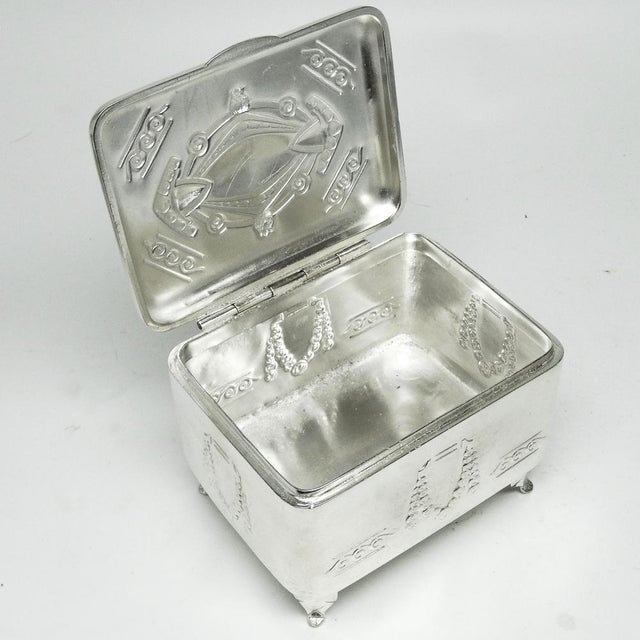 Art Nouveau Polish Sugar Bowl from Bracia Henneberg, 1890s For Sale - Image 11 of 14