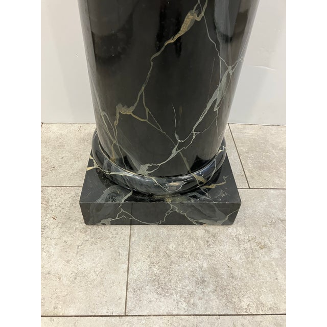 1970s Faux Marble Column For Sale - Image 4 of 8