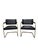 Pair of Industry West Jimmy Cooper Buffalo Leather Armchairs For Sale - Image 4 of 16