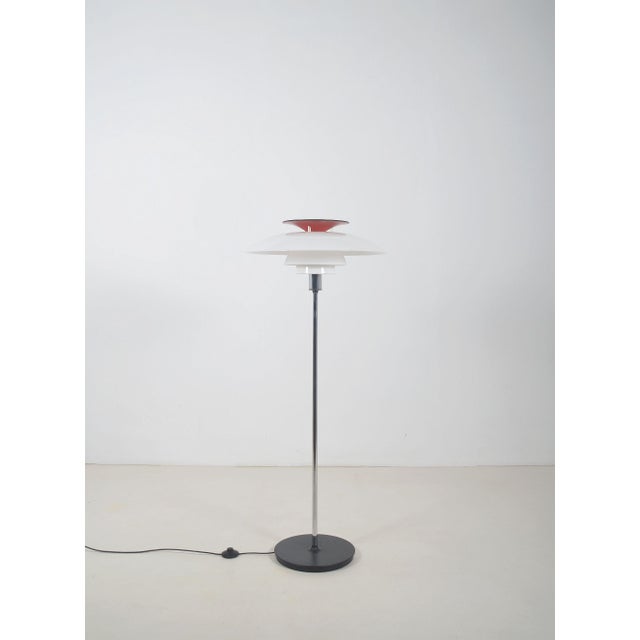 Danish PH 80 Floor Lamp by Poul Henningsen for Louis Poulsen, 1970s For Sale - Image 10 of 10