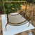 MCM Brass and Glass Modern Fireplace Wood Holder For Sale - Image 10 of 16