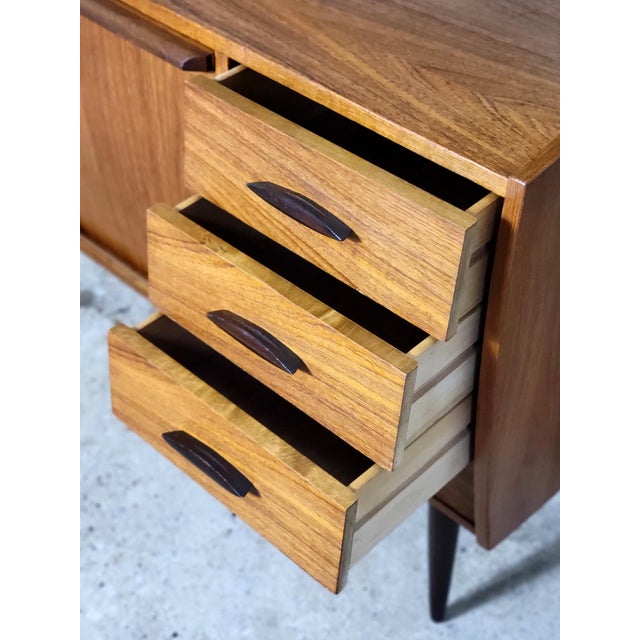 Vintage Swedish Freestanding Wall Unit with Desk, 1960s For Sale - Image 9 of 13