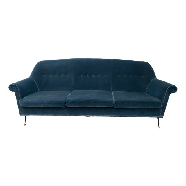 Mid-Century Modern Italian Sofa by Gigi Radice for Minotti, 1950s For Sale