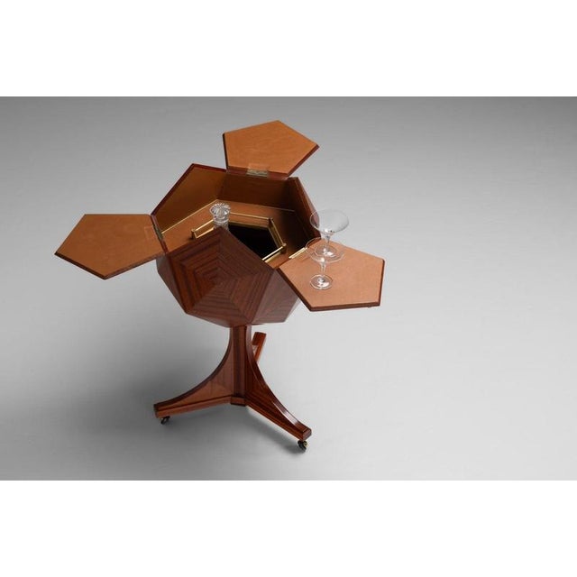 Vuillermoz Polyhedron Bar Cabinet, France, 1960 For Sale - Image 13 of 18