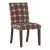Megan Dining Chair in Green Nicolas Plaid For Sale