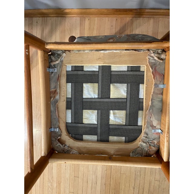 Set of 4 Mid-Century Danish Teak Dining Chairs Attributed to P. Jeppesen for Grete Jalk (1960s) For Sale - Image 10 of 16